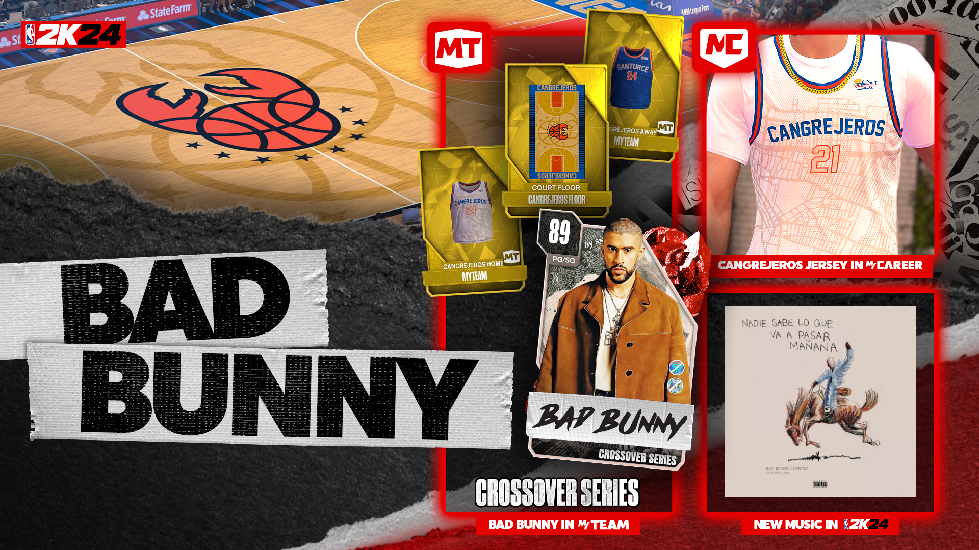 NBA 2K24 SEASON 5 BAD BUNNY