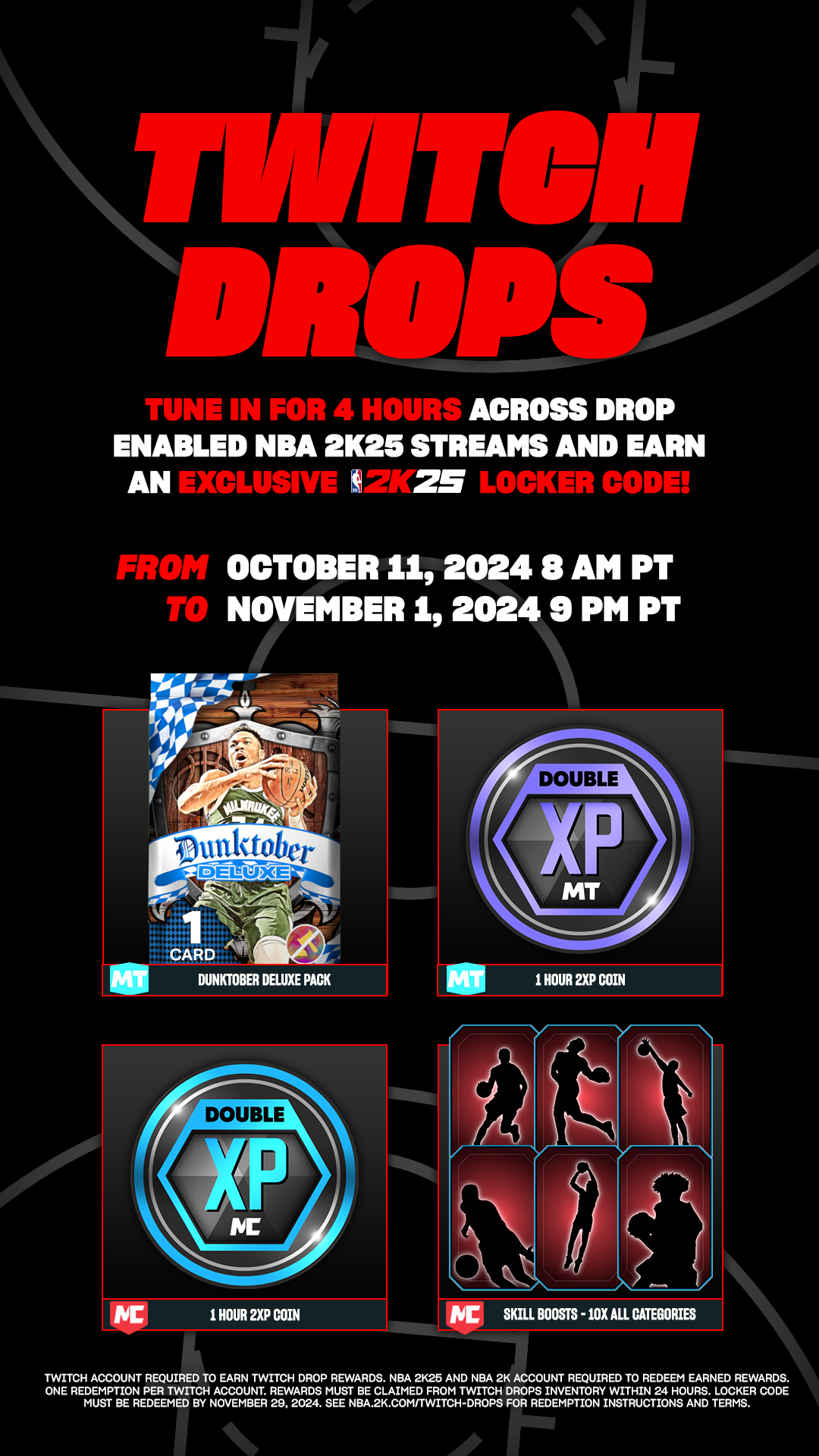 Twitch Drops NBA 2K